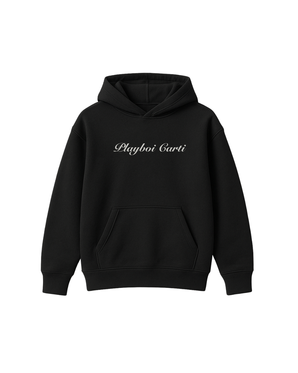 PLAYBOI CARTI VAMP HOODIE - BLACK