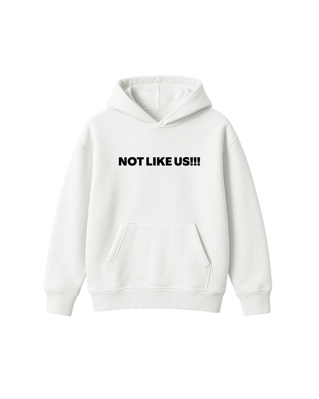 THEY NOT LIKE US HOODIE - WHITE