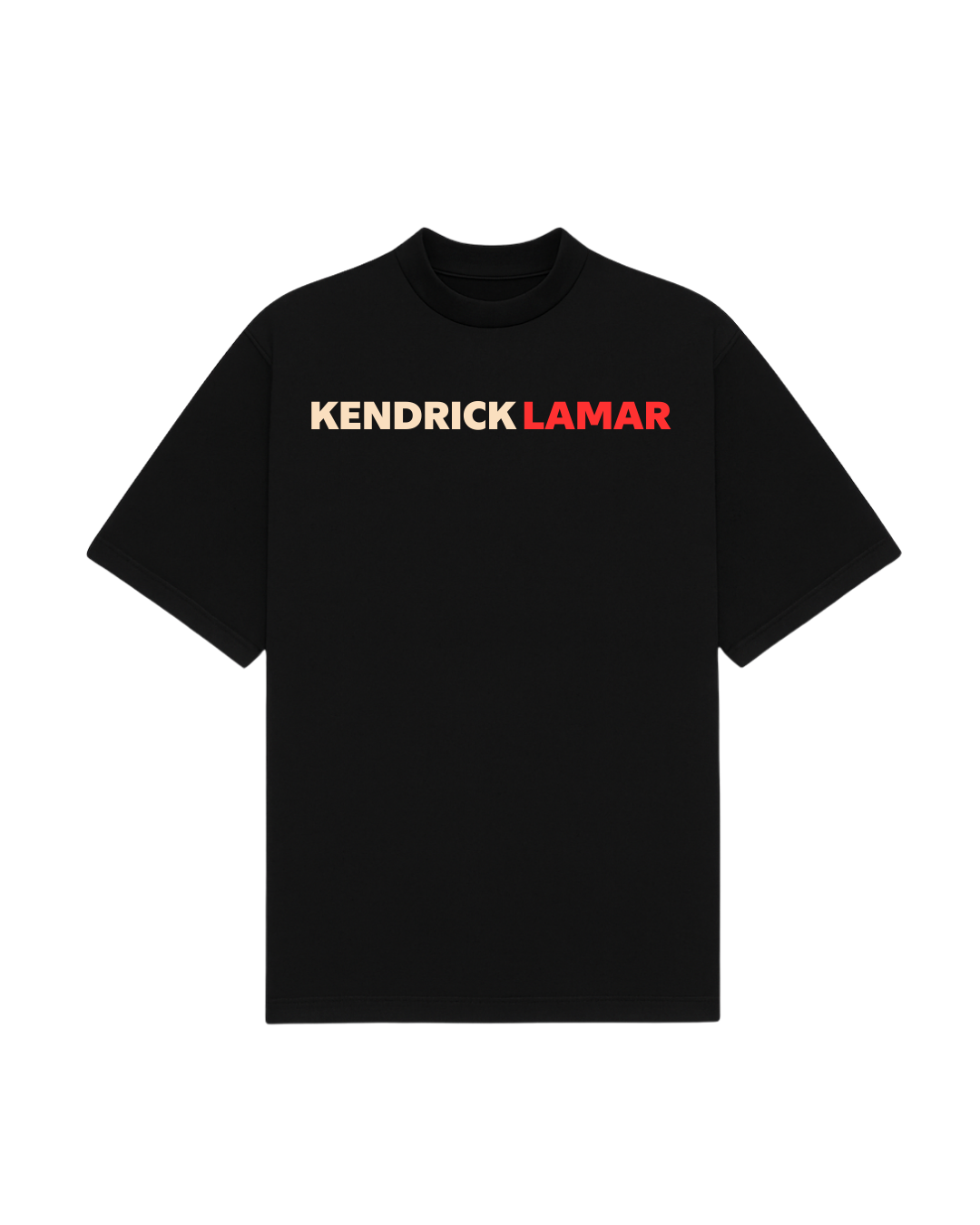 KENDRICK LAMAR VINTAGE T-SHIRT - BLACK