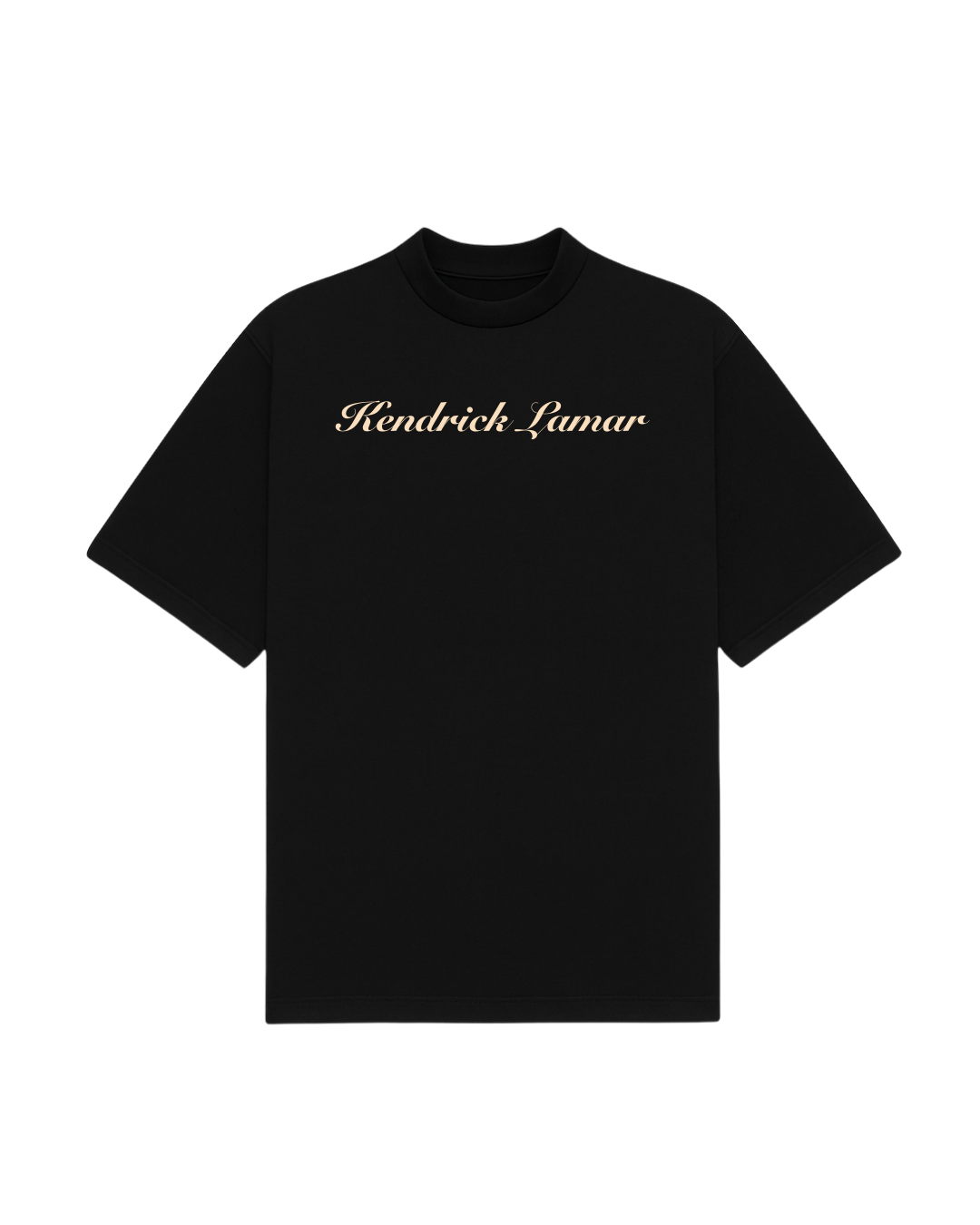 KENDRICK LAMAR SIGNATURE T-SHIRT - BLACK