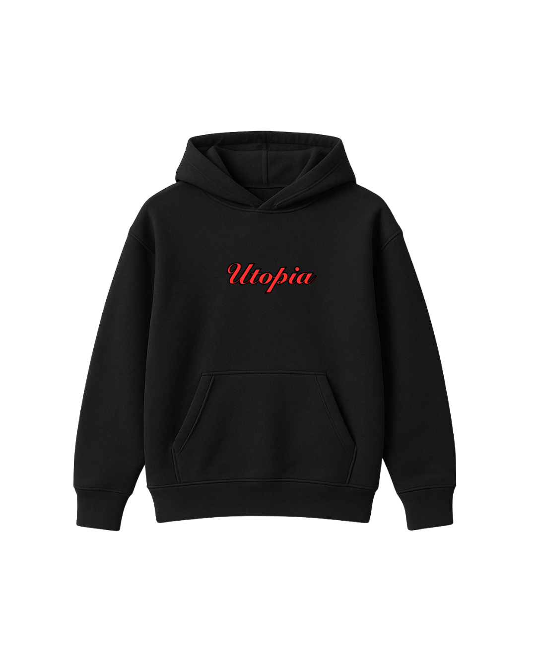 UTOPIA TRAVIS SCOTT HOODIE - BLACK