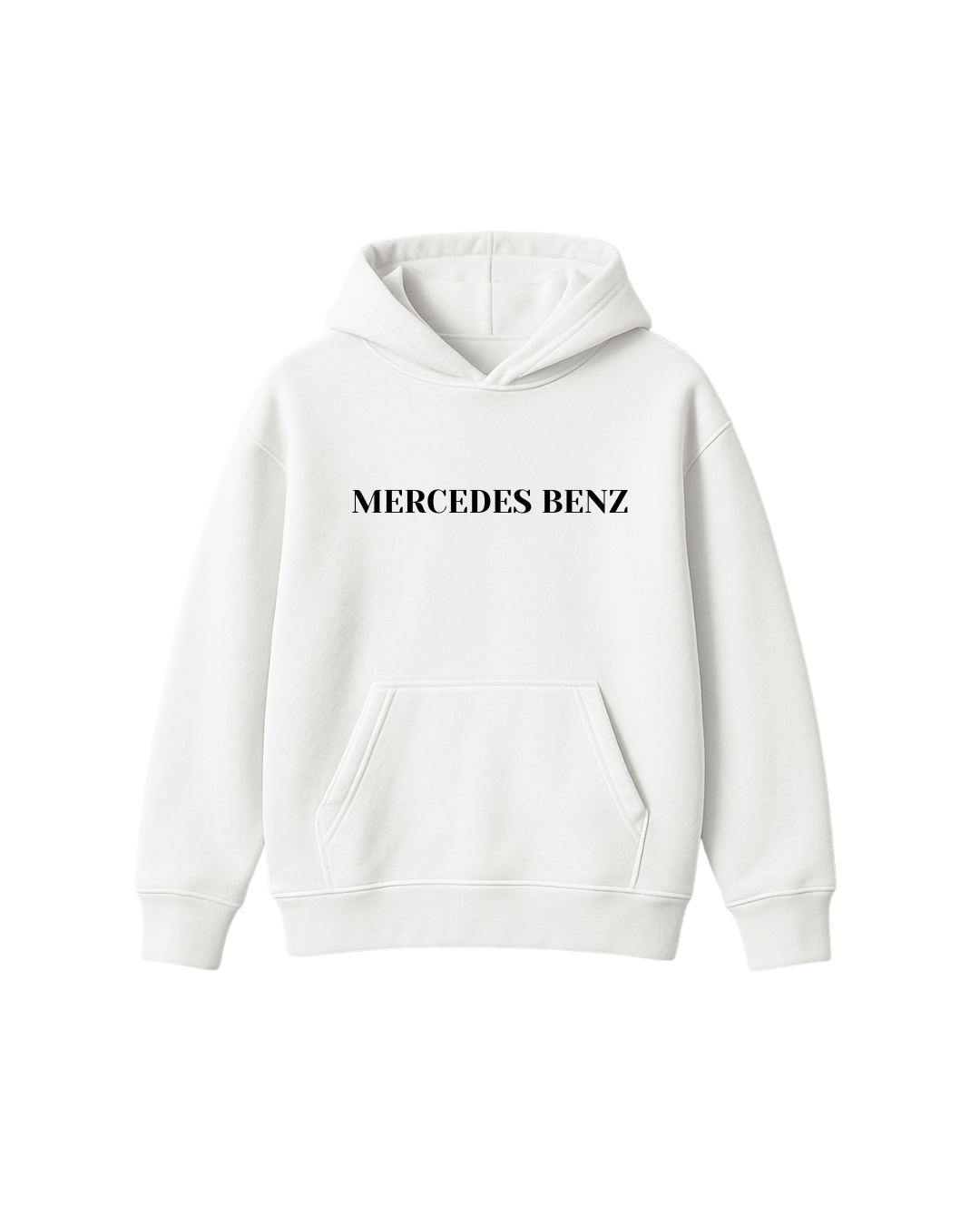 MERCEDES-BENZ WHITE HOODIE