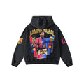 LAMINE YAMAL ACID WASH OVERSIZED  HOODIE