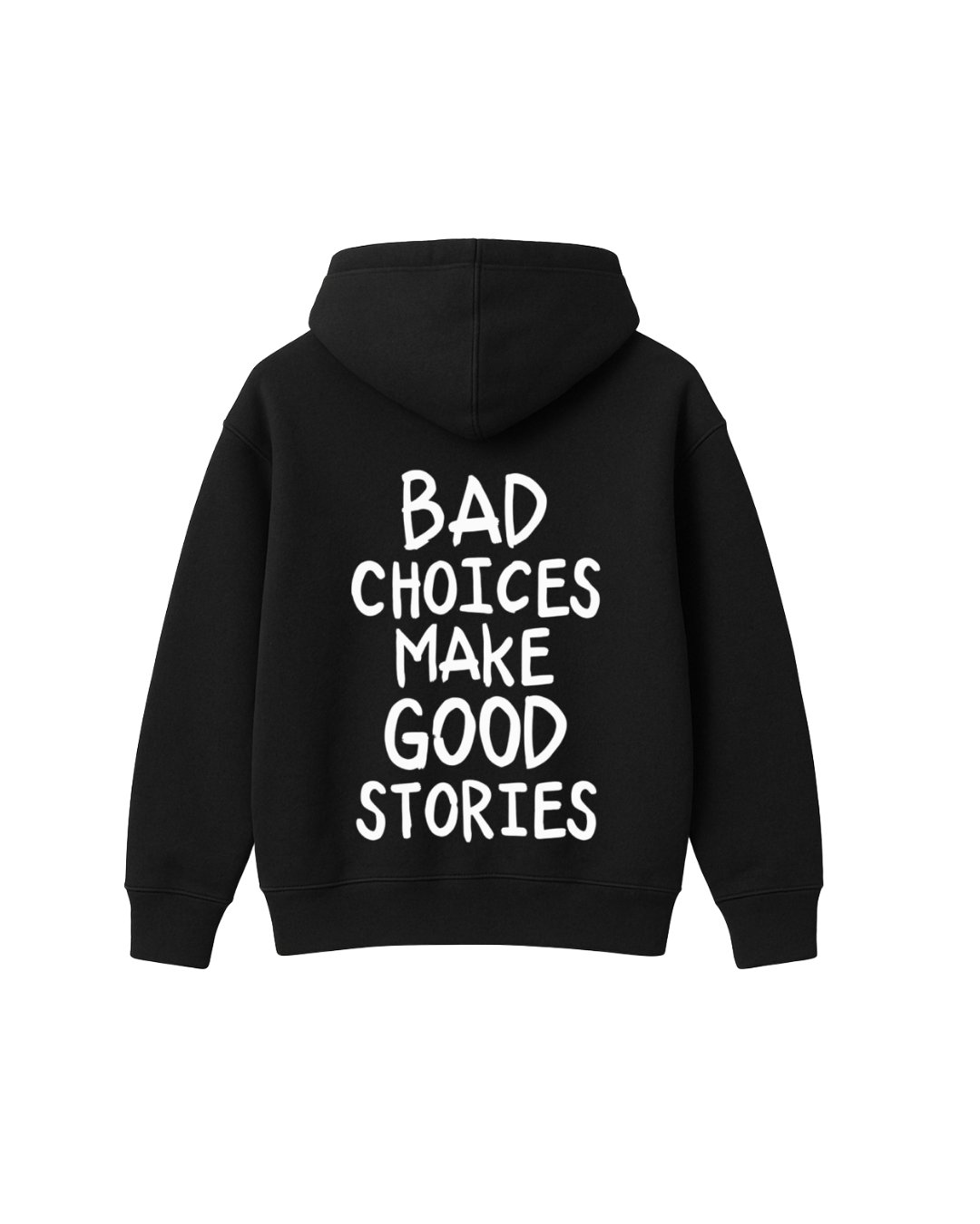 BAD CHOICES HOODIE - BLACK