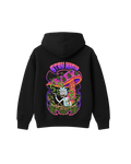 STAY HIGH PSYCHEDELIC RICK HOODIE - BLACK