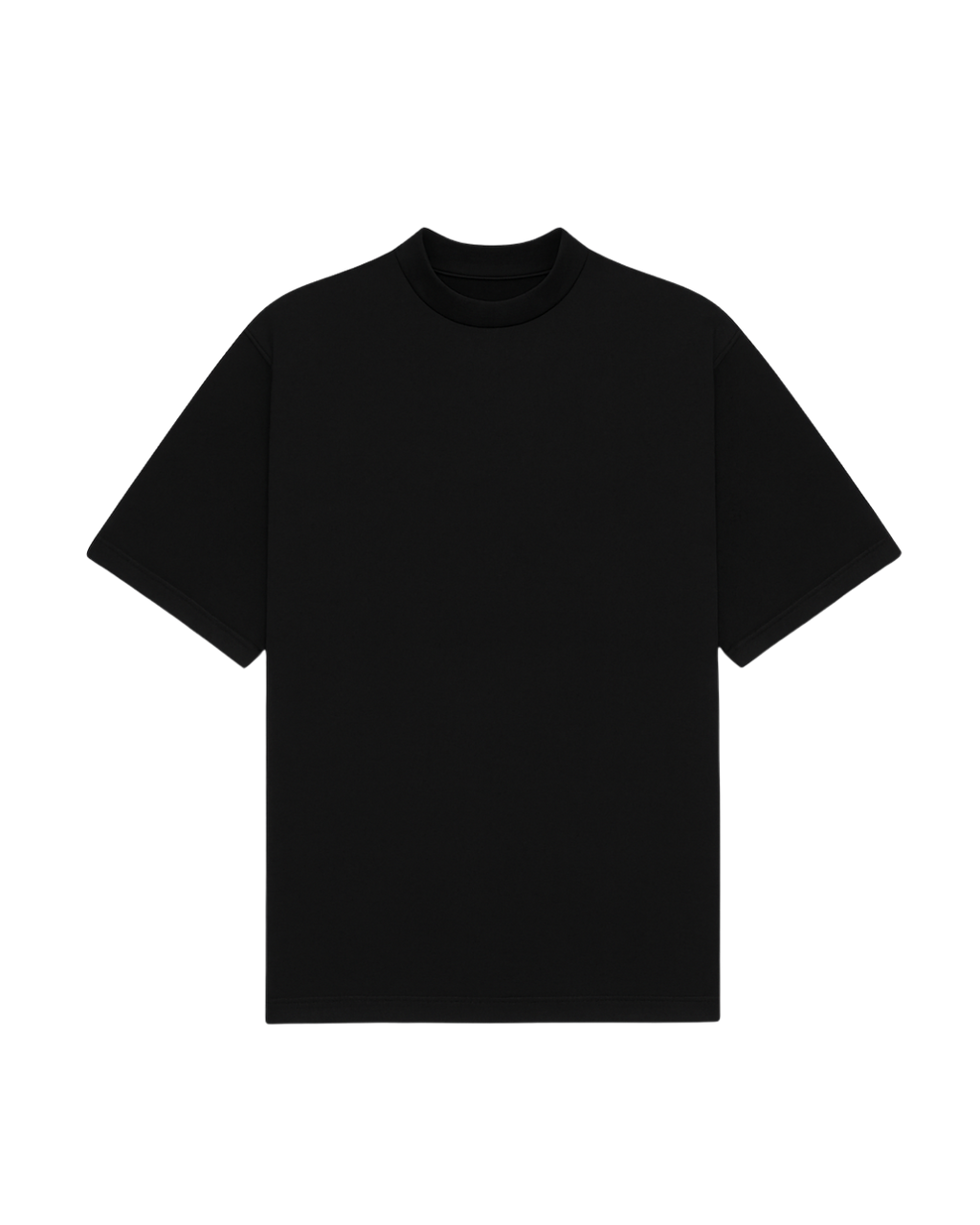 PLAIN BLACK T - SHIRT