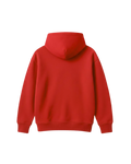 PLAIN HEAVYWEIGHT RED HOODIE