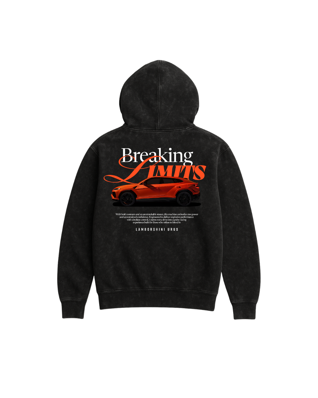 LAMBORGHINI URUS ACID WASHED HOODIE